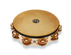 LP Pro 10 Inch Double Row Headed Tambourine - Bronze