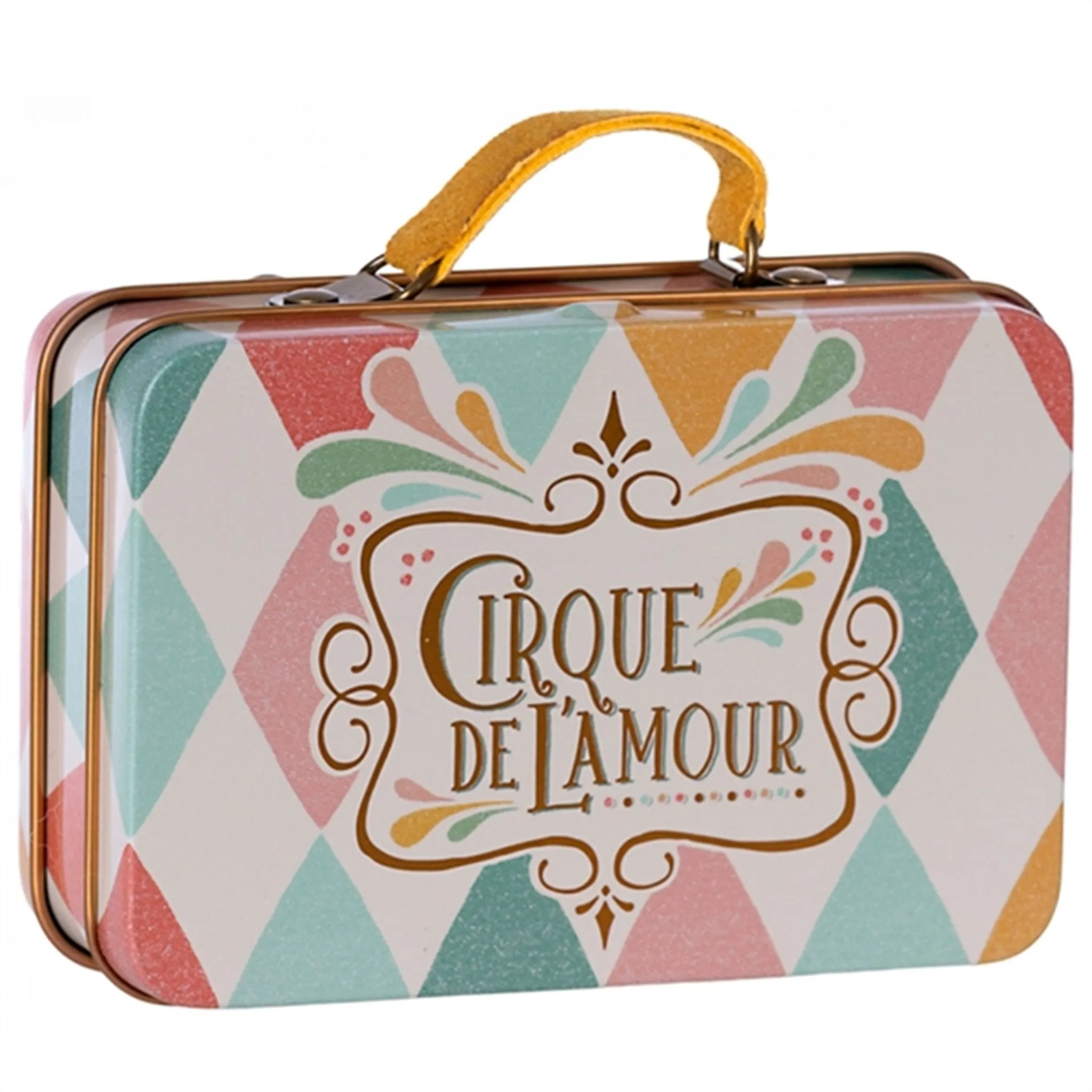 Maileg Suitcase Metal Harlequin