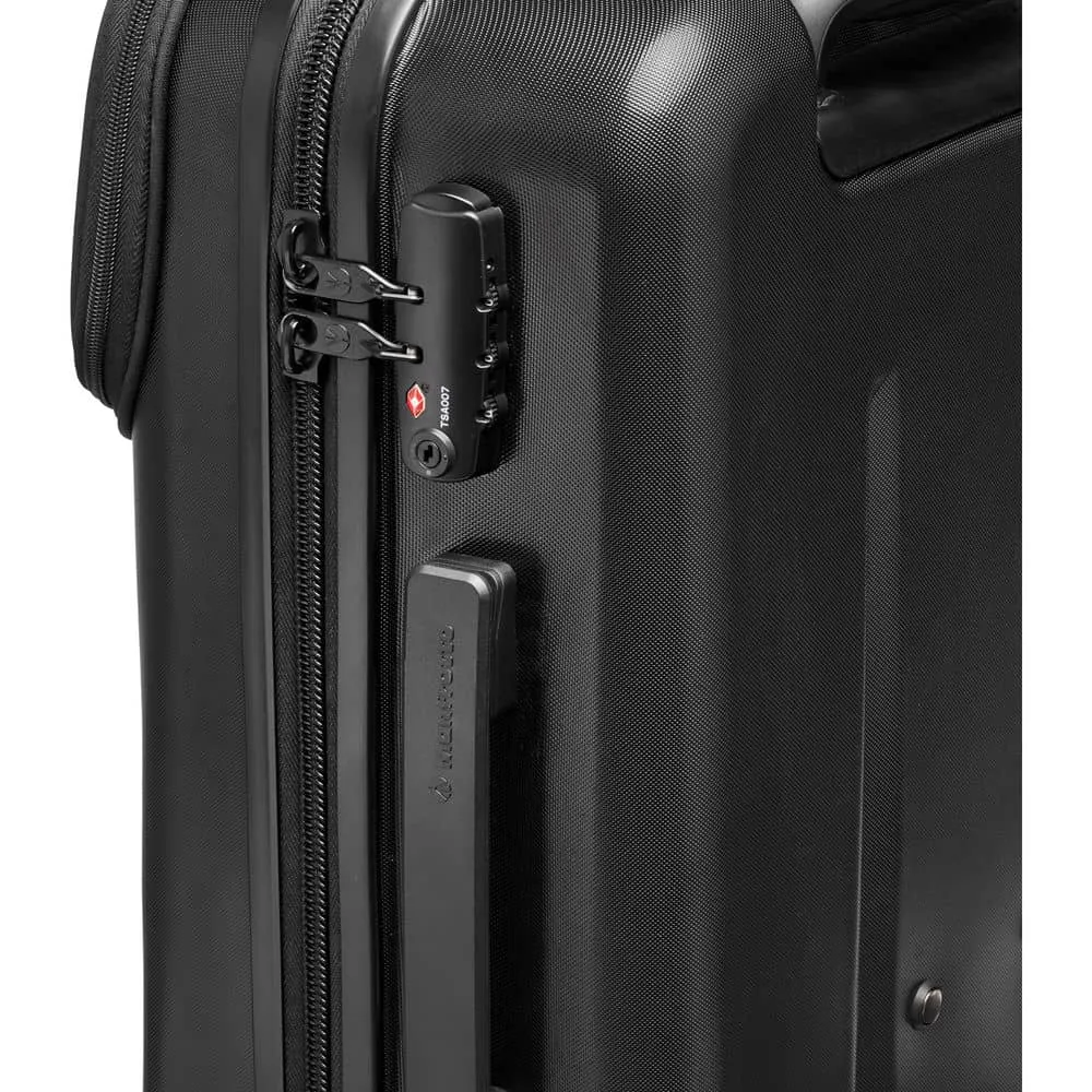 Manfrotto Pro Light Reloader Spin-55 Carry-On Camera Roller Bag (Black)