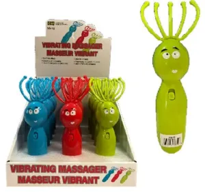 Masseur vibrant bonhomme à pile