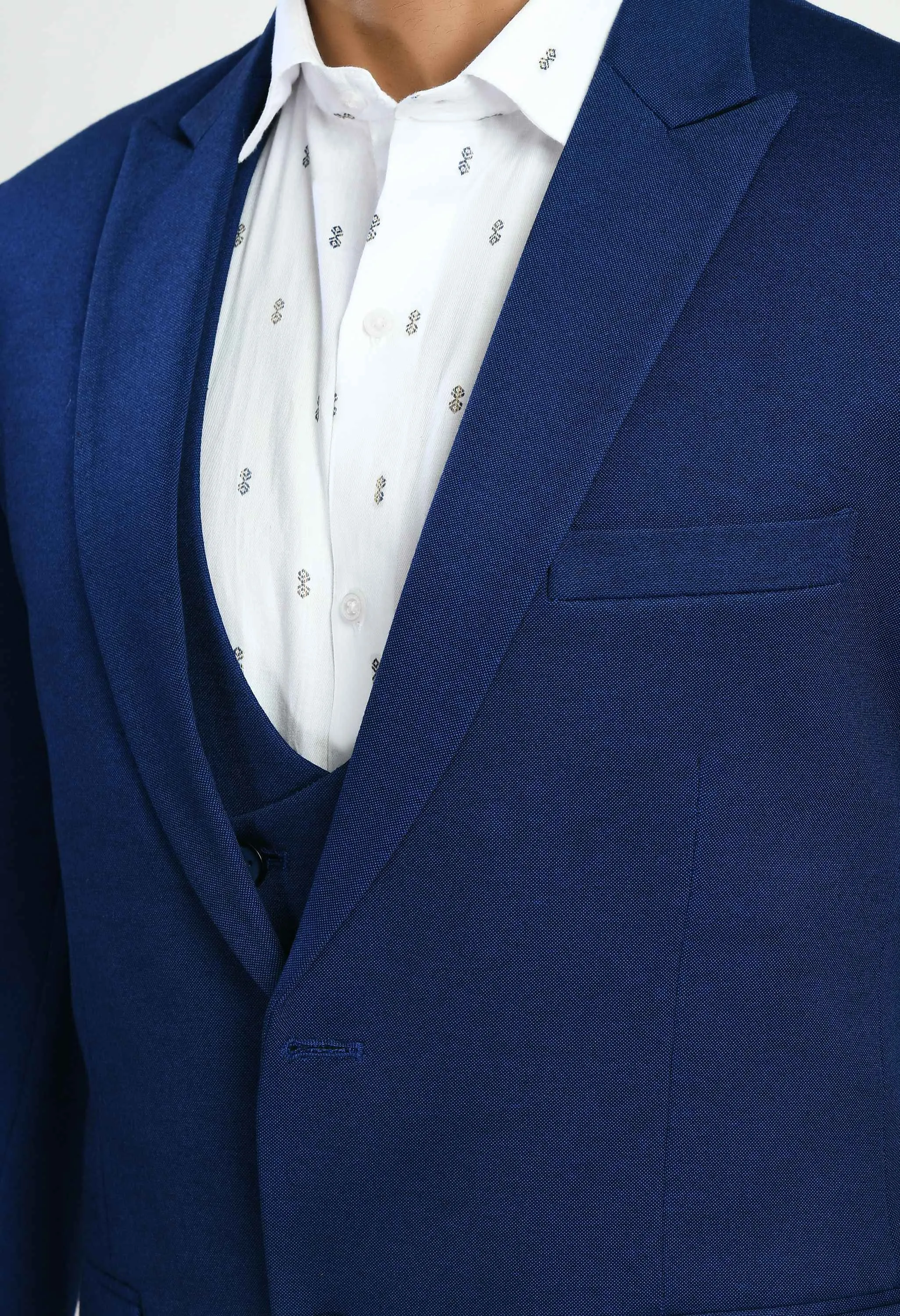 Men's Charming Blue Suit Set