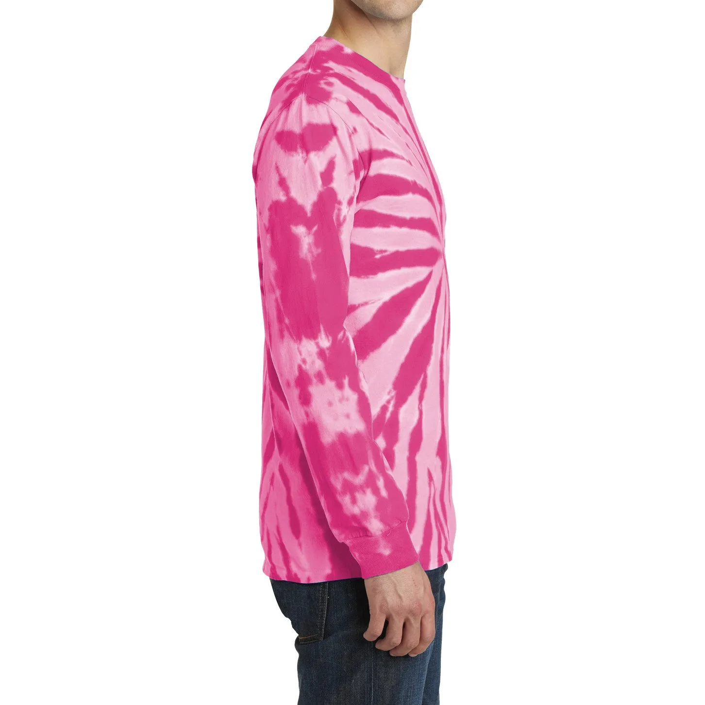 Men's Tie-Dye Long Sleeve Tee