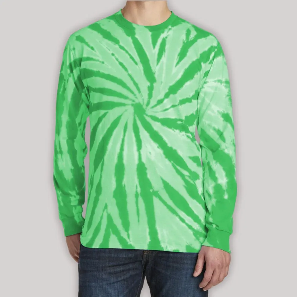 Men's Tie-Dye Long Sleeve Tee