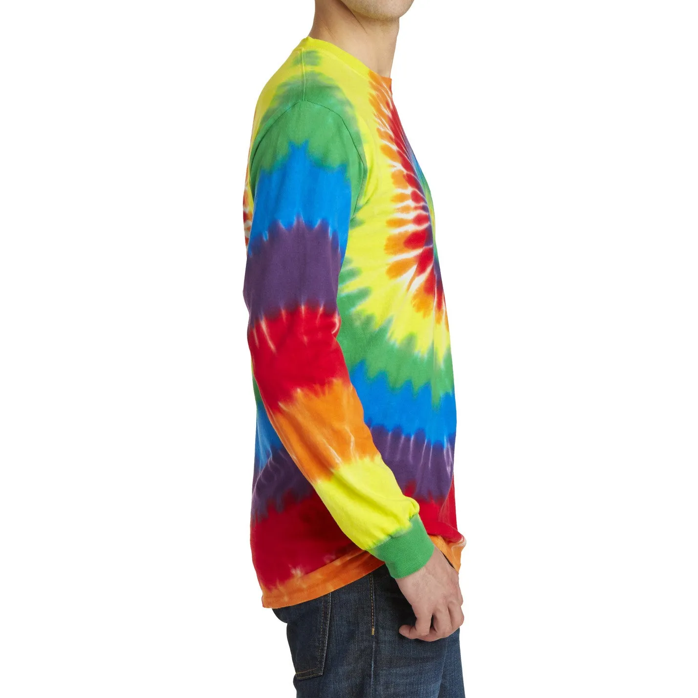 Men's Tie-Dye Long Sleeve Tee