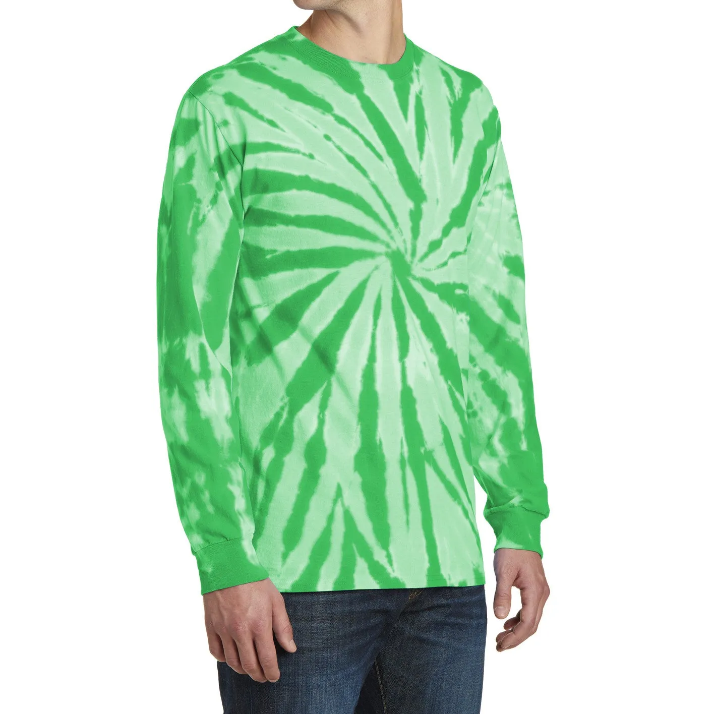 Men's Tie-Dye Long Sleeve Tee