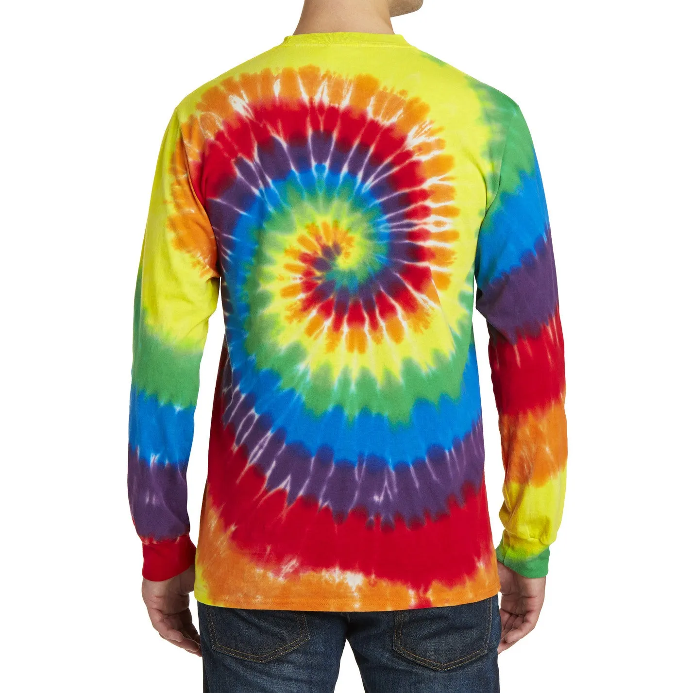 Men's Tie-Dye Long Sleeve Tee