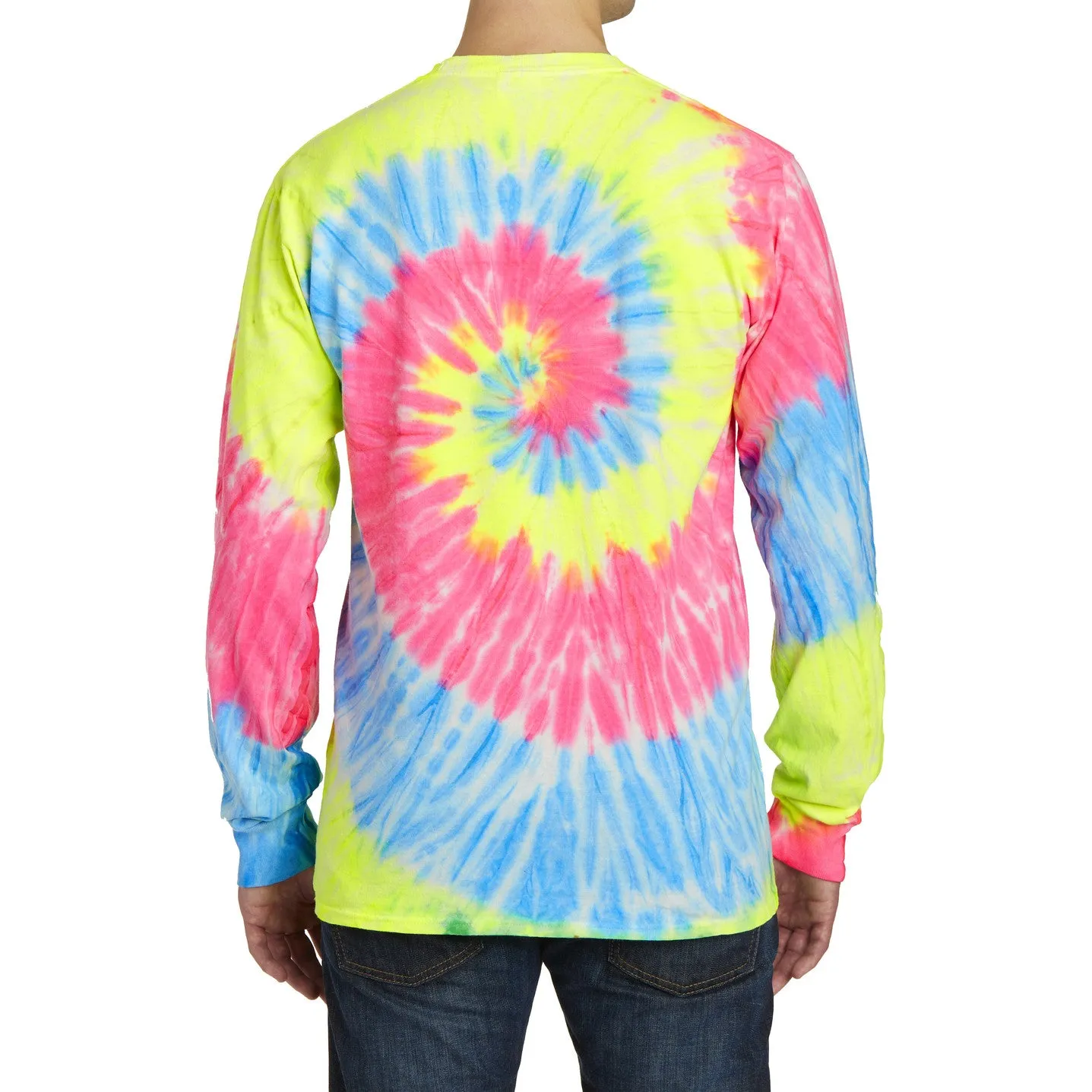 Men's Tie-Dye Long Sleeve Tee