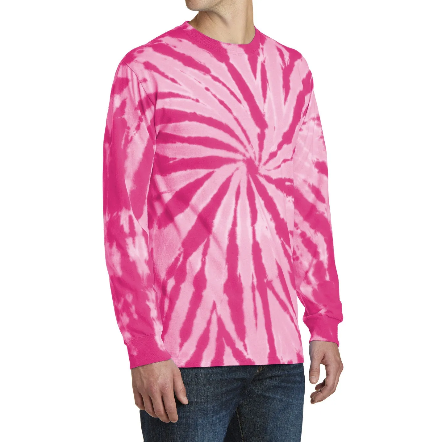 Men's Tie-Dye Long Sleeve Tee