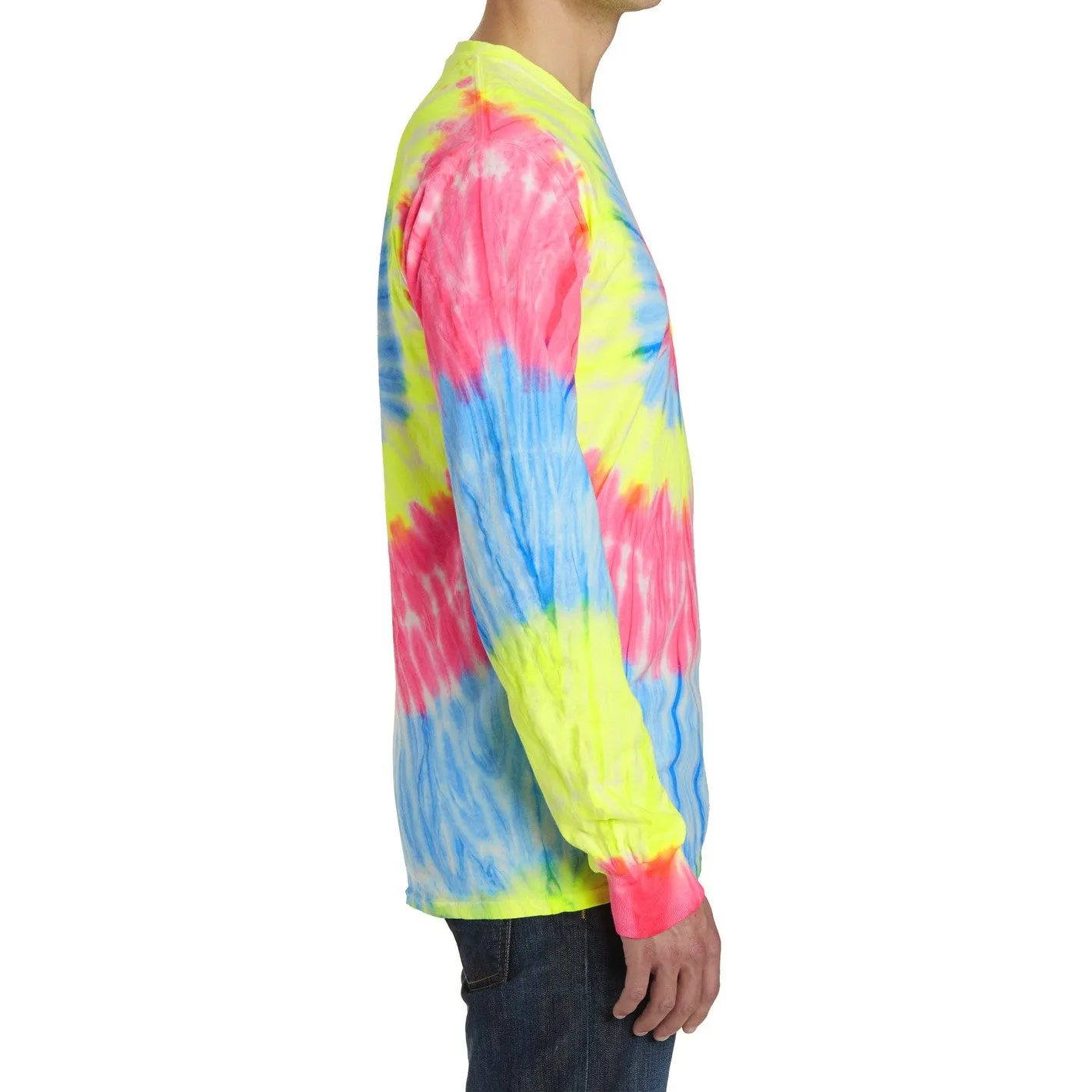 Men's Tie-Dye Long Sleeve Tee