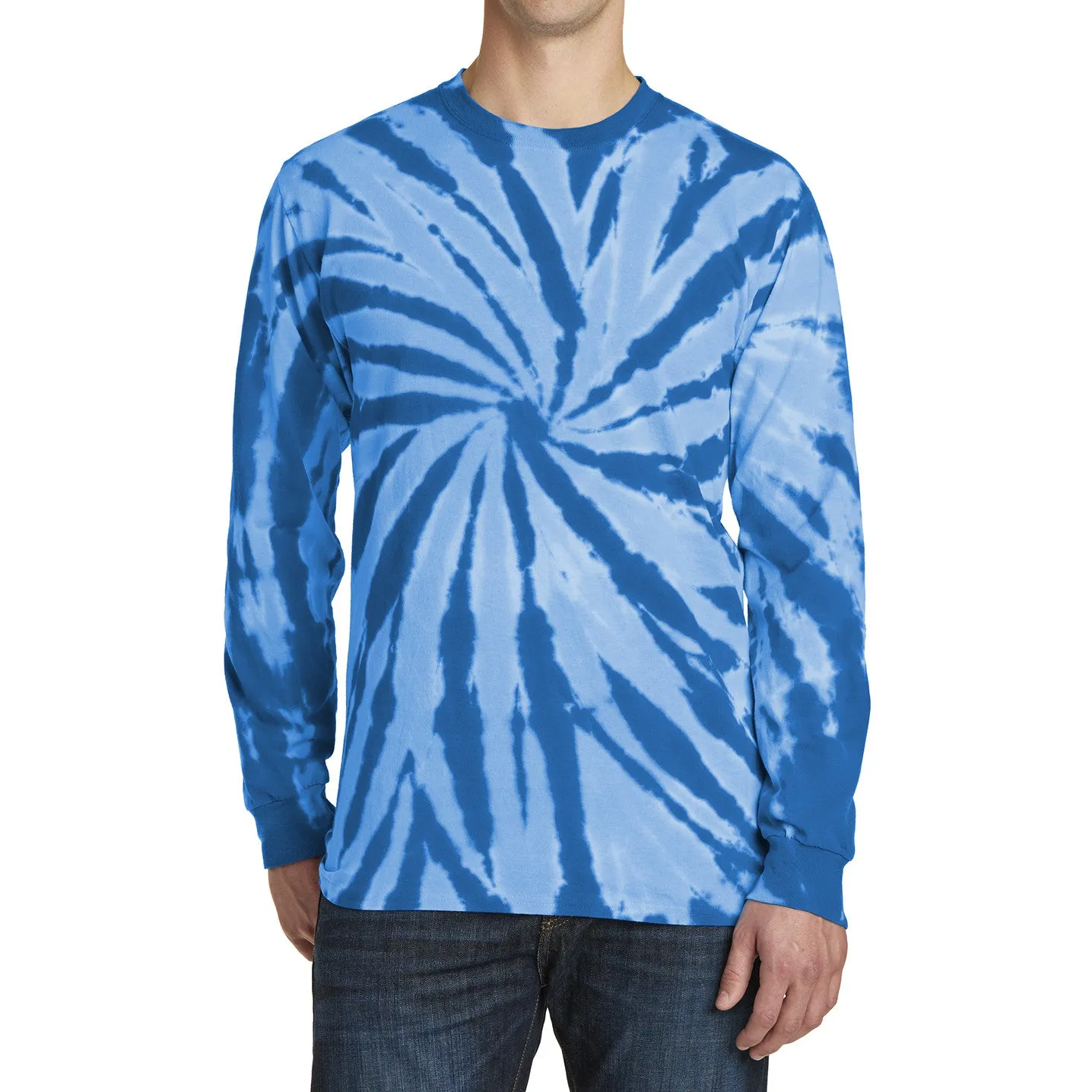 Men's Tie-Dye Long Sleeve Tee