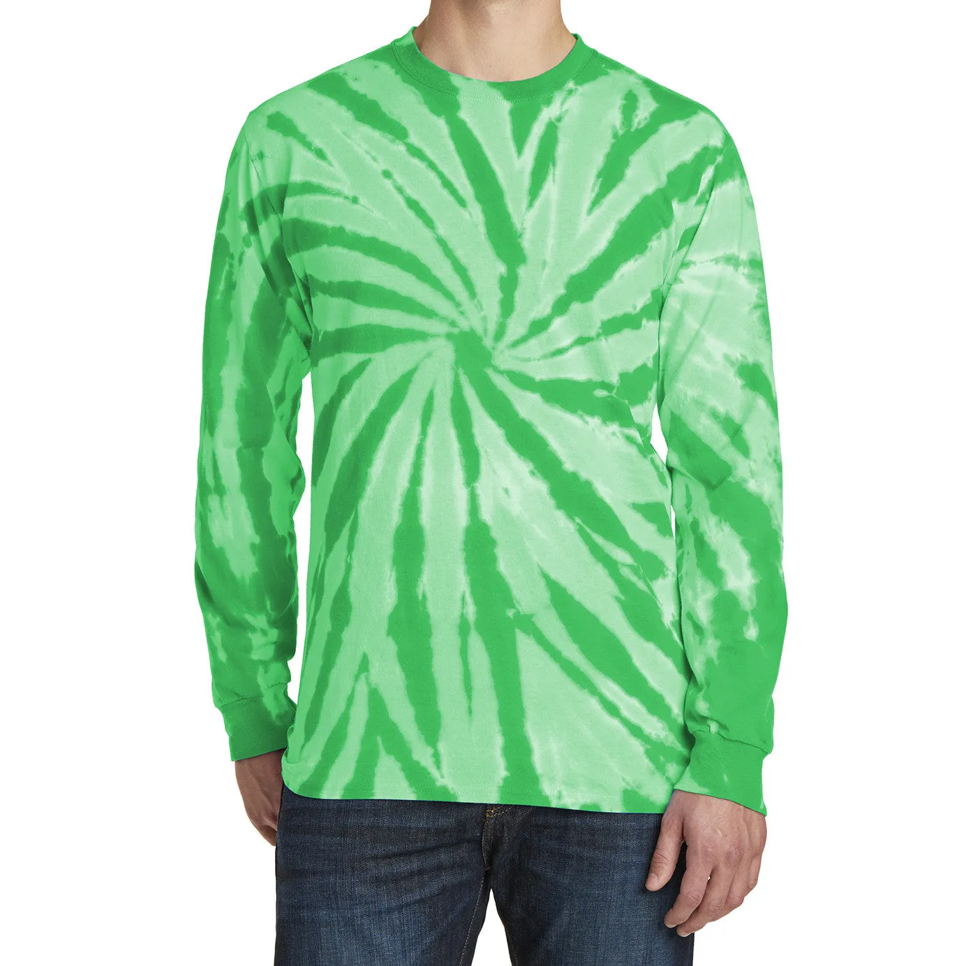 Men's Tie-Dye Long Sleeve Tee