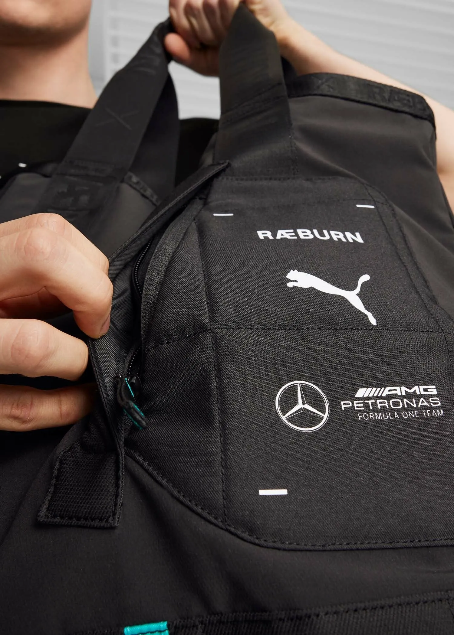 Mercedes-AMG F1 x PUMA x RÆBURN Tote Bag PUMA Black