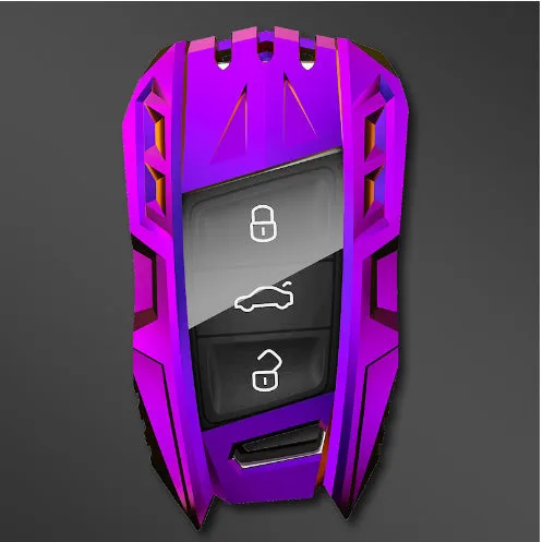 Metal Mecha Golf Auto Key Shell Sets Of Protective Shell