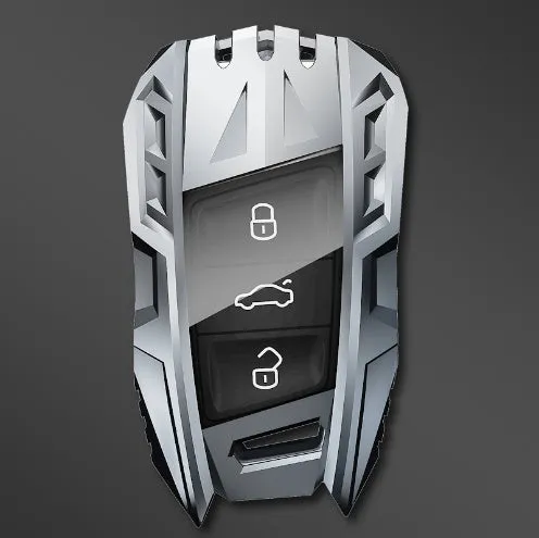 Metal Mecha Golf Auto Key Shell Sets Of Protective Shell