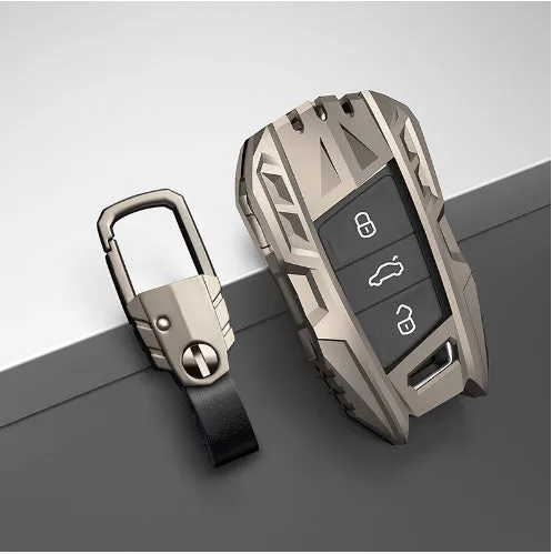 Metal Mecha Golf Auto Key Shell Sets Of Protective Shell