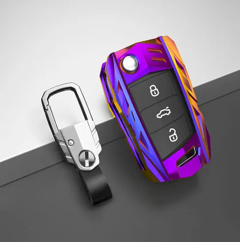 Metal Mecha Golf Auto Key Shell Sets Of Protective Shell