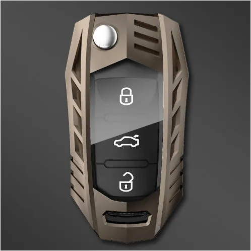 Metal Mecha Golf Auto Key Shell Sets Of Protective Shell