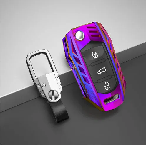 Metal Mecha Golf Auto Key Shell Sets Of Protective Shell