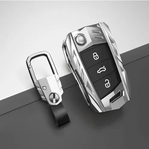 Metal Mecha Golf Auto Key Shell Sets Of Protective Shell