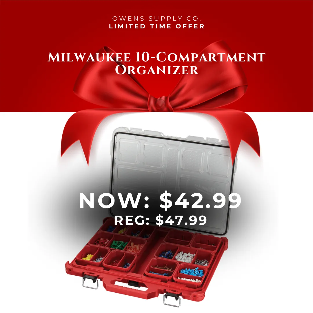 Milwaukee 10-Compartment Organizer