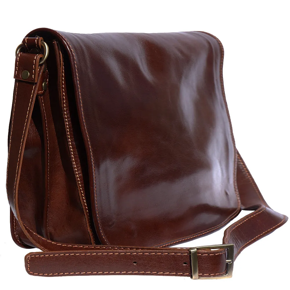 Mirko GM leather Messenger bag