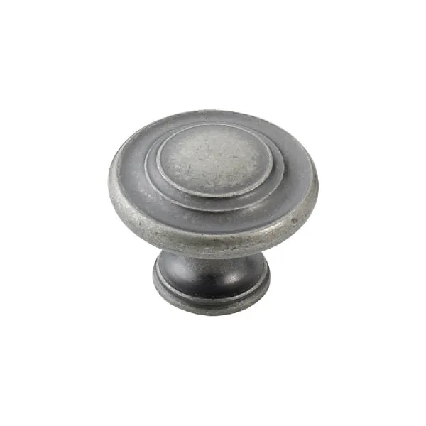 Momo Handles Florencia Concentric Knob 33mm European Pewter