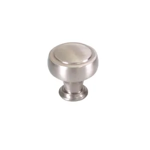 Momo Handles Pellaro Knob 32mm Brushed Nickel