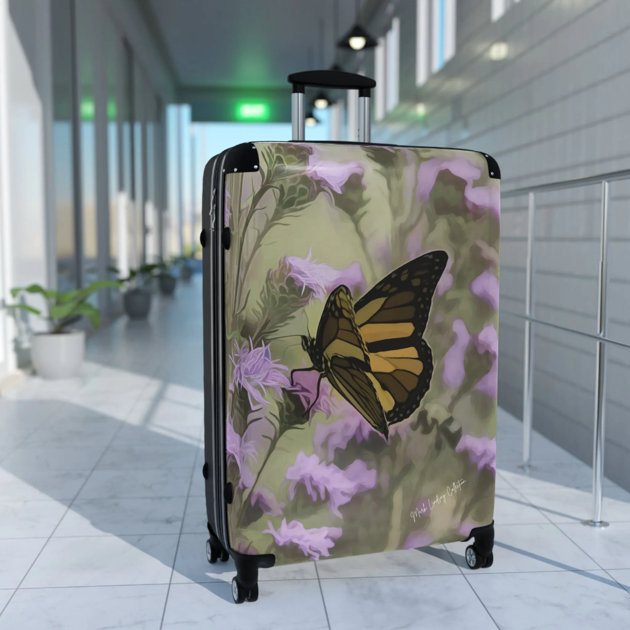 Monarch Magic Custom Art Luggage