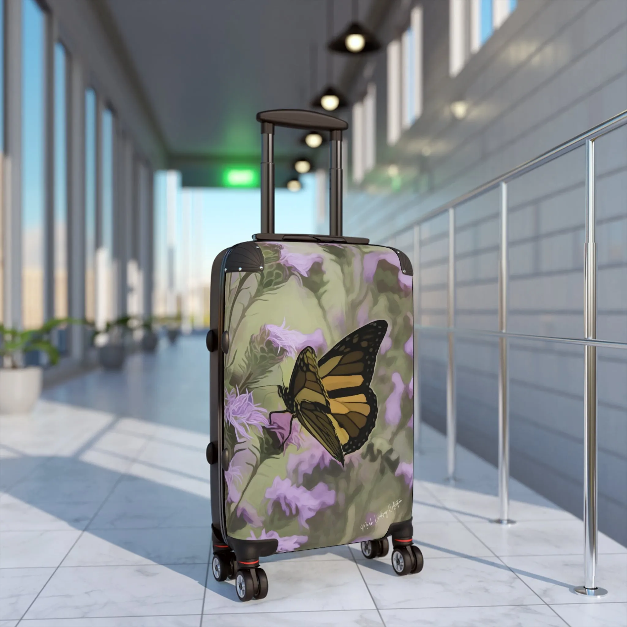 Monarch Magic Custom Art Luggage