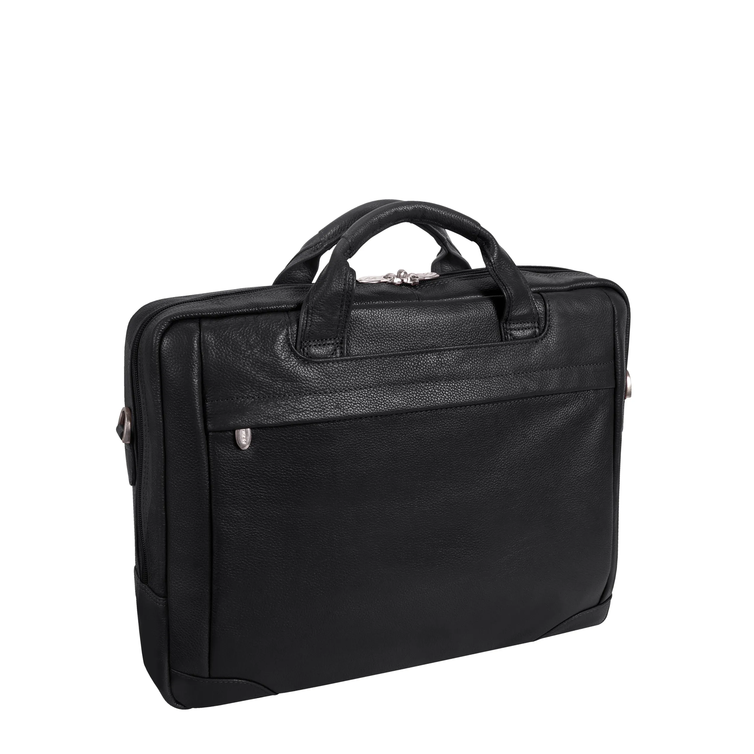 MONTCLARE | 13" Leather Laptop & Tablet Briefcase