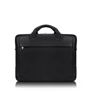 MONTCLARE | 13" Leather Laptop & Tablet Briefcase