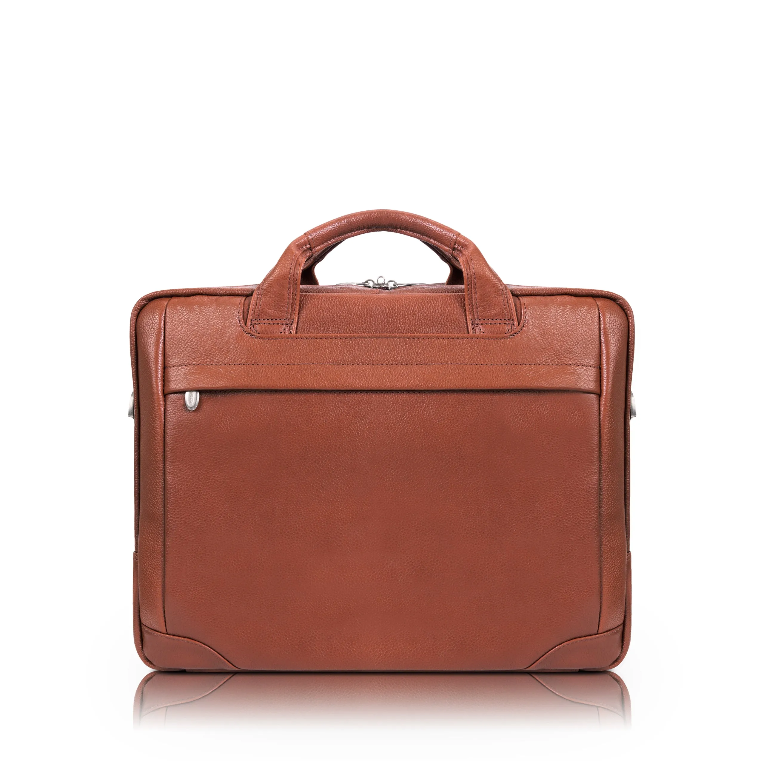 MONTCLARE | 13" Leather Laptop & Tablet Briefcase