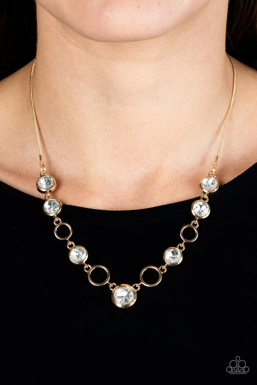 Necklace Elegantly Elite - Gold SETY