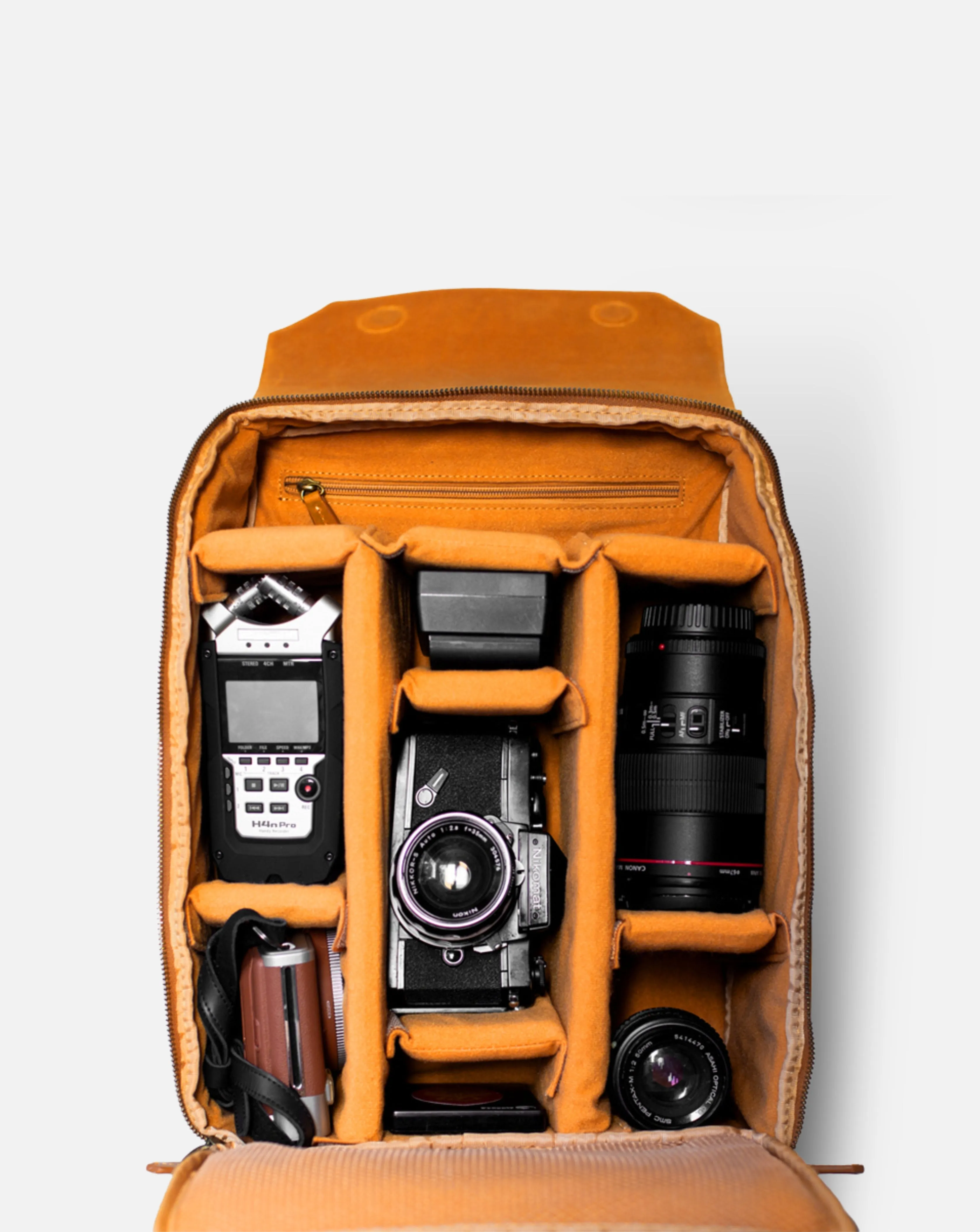 Nomad Capture Bag - The Ideal Leather Camera Backpack