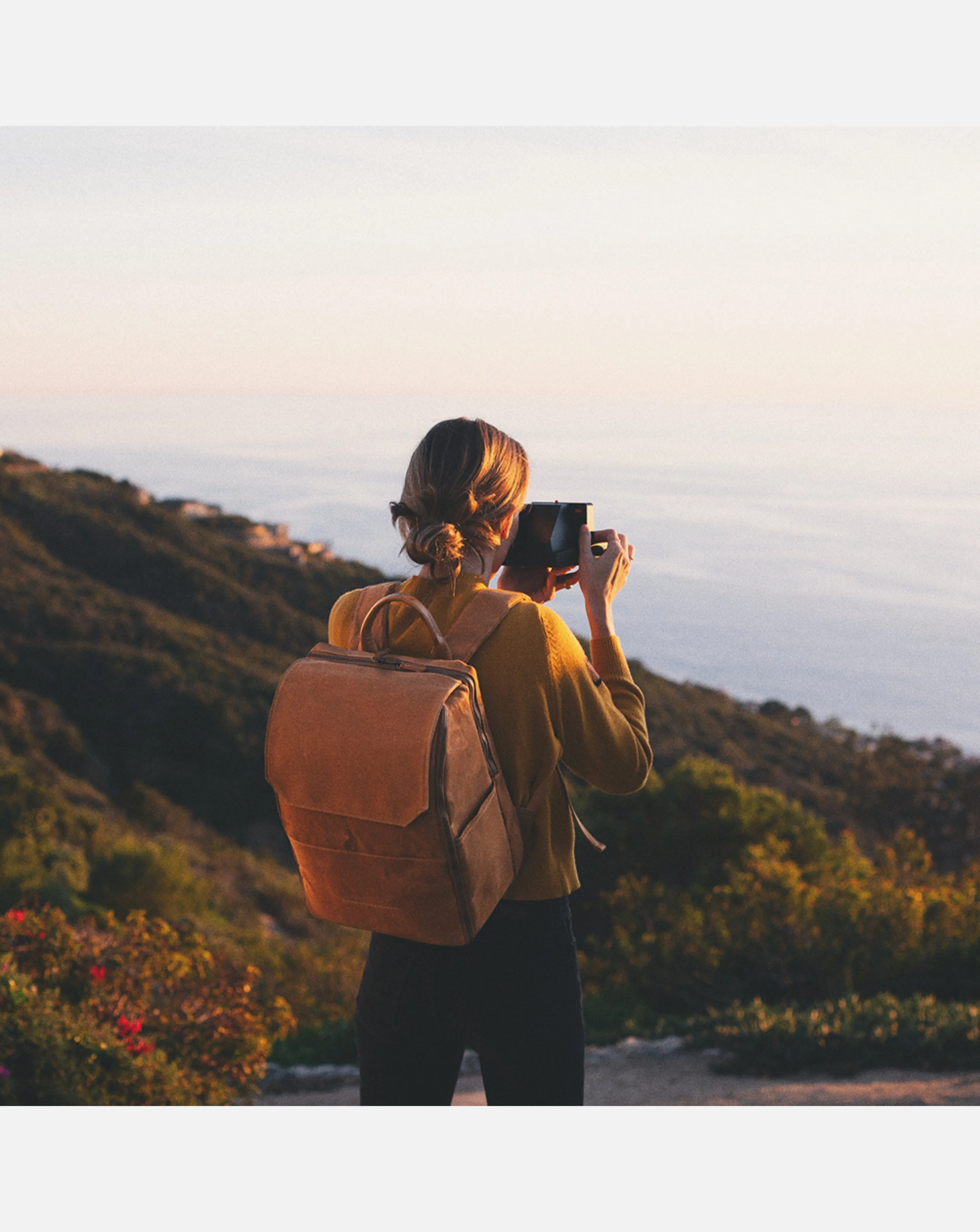 Nomad Capture Bag - The Ideal Leather Camera Backpack