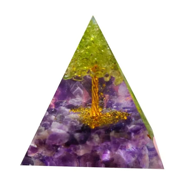 Orgonite Pyramid with over 20 Variations to Choose From