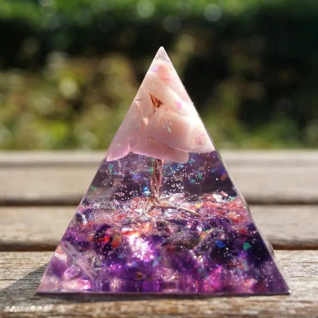 Orgonite Pyramid with over 20 Variations to Choose From