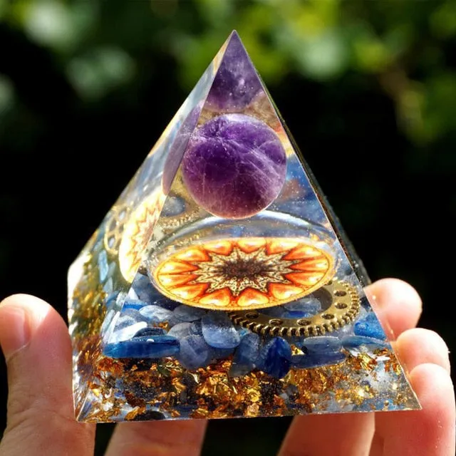 Orgonite Pyramid with over 20 Variations to Choose From