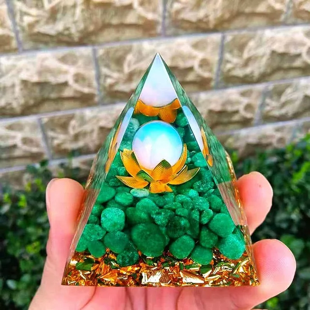 Orgonite Pyramid with over 20 Variations to Choose From