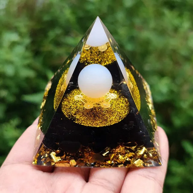 Orgonite Pyramid with over 20 Variations to Choose From