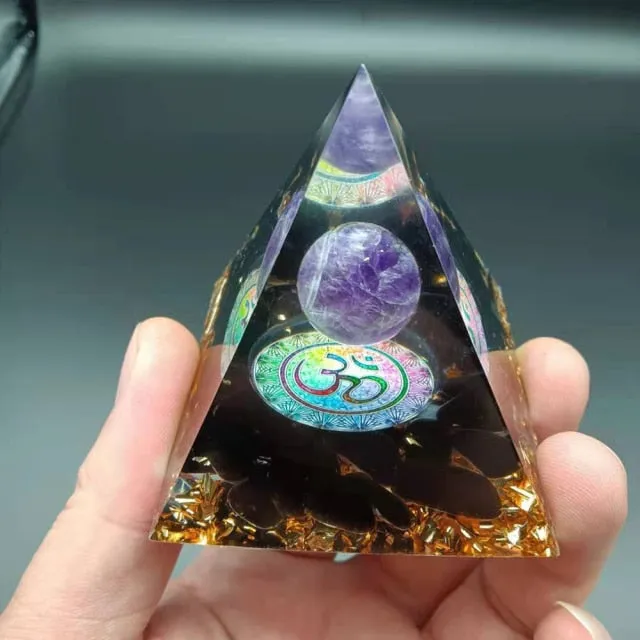 Orgonite Pyramid with over 20 Variations to Choose From