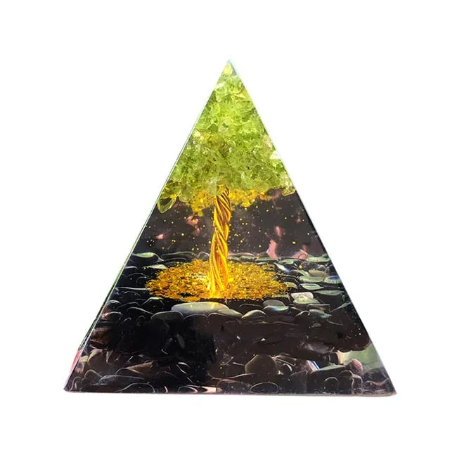 Orgonite Pyramid with over 20 Variations to Choose From