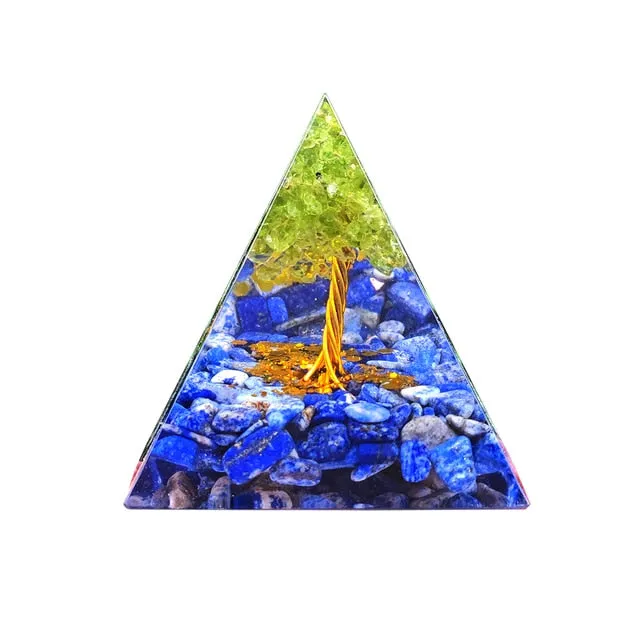 Orgonite Pyramid with over 20 Variations to Choose From