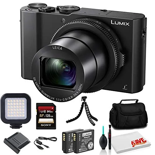 Panasonic Lumix DMC-LX10 Digital Camera (DMC-LX10K) - Bundle