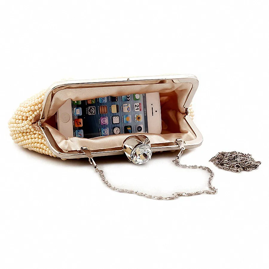 Pearl Clutch Party Purse