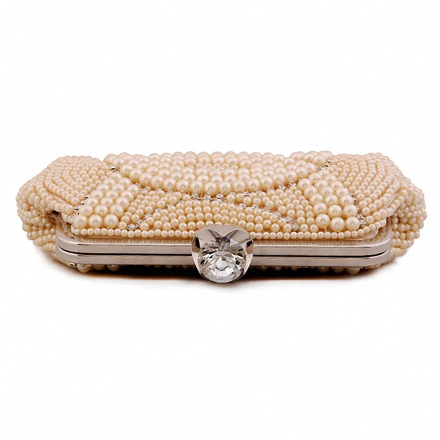 Pearl Clutch Party Purse