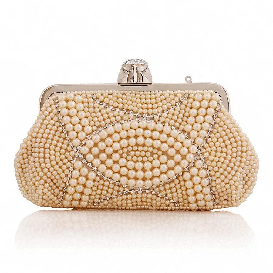 Pearl Clutch Party Purse