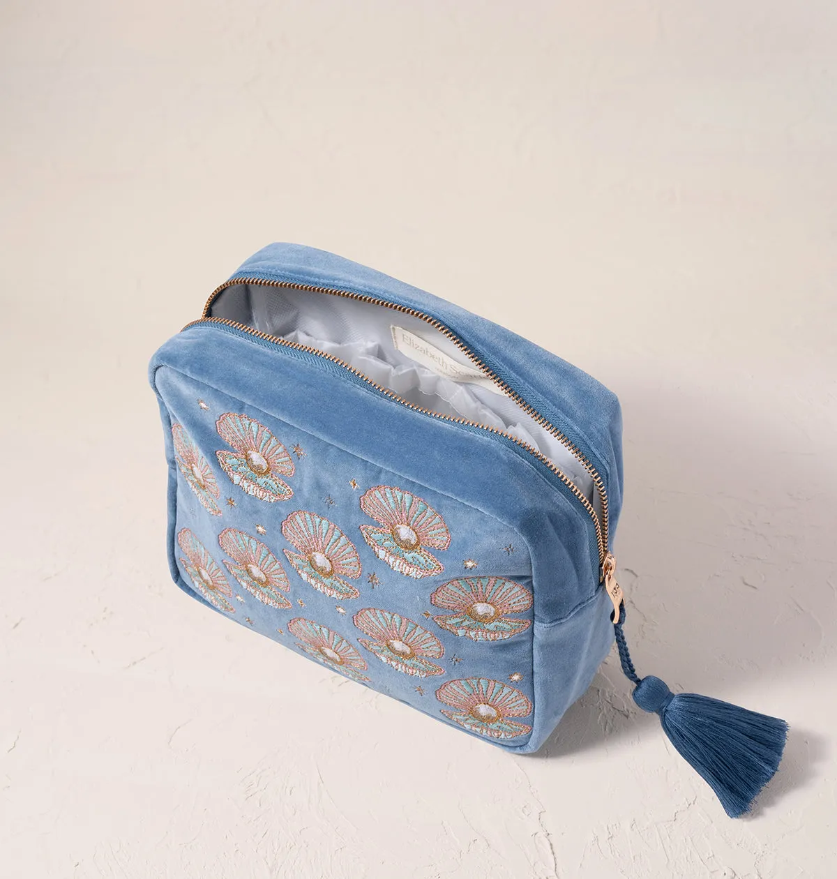 Pearl Shell Wash Bag