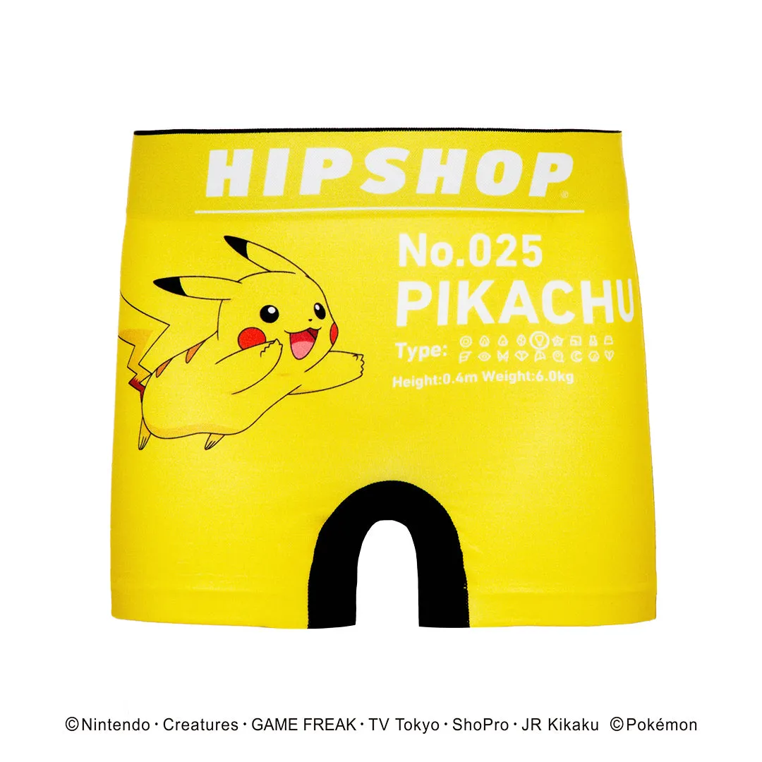 ＜ポケモン＞PIKACHU/ピカチュウ　アンダーパンツ　キッズ　ポリエステルタイプ