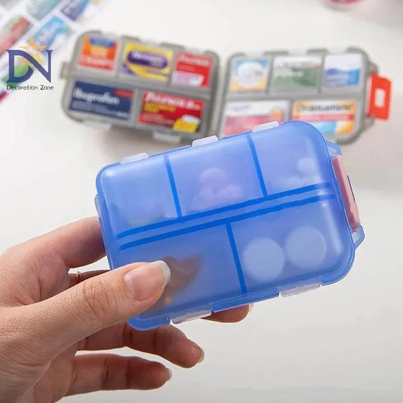 Pills Organizer With Optional Medicine Labels